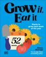 Text: "COVER TO BE REVEALED", "KEEP ON GROWING", "SIMON AKEROYD". Grüner Hintergrund. DK-Logo unten.