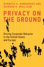 Kenneth A. Bamberger: Privacy on the Ground, Buch