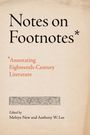 Melvyn New: Notes on Footnotes, Buch