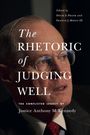 David A Frank: The Rhetoric of Judging Well, Buch