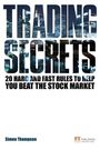 Simon Thompson: Trading Secrets, Buch