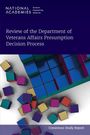 National Academies of Sciences Engineering and Medicine: Review of the Department of Veterans Affairs Presumption Decision Process, Buch