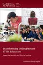 National Academies of Sciences Engineering and Medicine: Transforming Undergraduate Stem Education, Buch