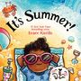 Text: "It's Summer! #1 New York Times bestselling artist Renée Kurilla." Illustration: Kind mit Sonnenbrille und Hund am Strand.