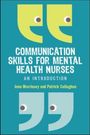 „COMMUNICATION SKILLS FOR MENTAL HEALTH NURSES: AN INTRODUCTION“ von Jean Morrissey und Patrick Callaghan. Oben und unten: stilisierte Augen in Anführungszeichen.