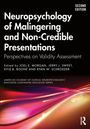 Titel: "Neuropsychology of Malingering and Non-Credible Presentations". Farbiges, abstraktes Design unten.