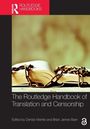 "The Routledge Handbook of Translation and Censorship" zeigt ein Buch mit Ketten umwickelt.
