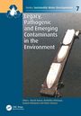"Series: Sustainable Water Developments 7" und "Legacy, Pathogenic and Emerging Contaminants in the Environment". Boot am Steg.