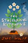 „The Stuttering Kitchens“ von Jake Wolff: Eine Illustration mit Haus, Blumen, Wurzeln und einem Flugzeug am Himmel.