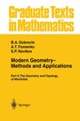 B. A. Dubrovin: Modern Geometry- Methods and Applications, Buch