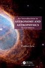 Text: "An Introduction to Astronomy and Astrophysics, Second Edition, Pankaj Jain." Hintergrund: Farbige Weltraumaufnahme.