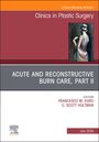 : Acute and Reconstructive Burn Care, Part II, an Issue of Clinics in Plastic Surgery, Buch