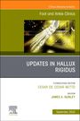 : Updates in Hallux Rigidus, an Issue of Foot and Ankle Clinics of North America, Buch