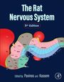 "The Rat Nervous System, 5th Edition," Diagramm eines Rattengehirns mit farbigen Bereichen, herausgegeben von Paxinos und Kassem.