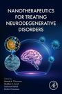 Titel: "NANOTHERAPEUTICS FOR TREATING NEURODEGENERATIVE DISORDERS". Unten Namen der Herausgeber. Bild: Gehirn unter Glaskuppel.