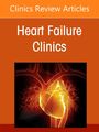 "Clinics Review Articles: Heart Failure Clinics." Darstellung eines leuchtenden Herzens mit Blutgefäßen auf dunklem Hintergrund.