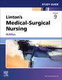 Oben steht "STUDY GUIDE". Titel: "Linton’s Medical-Surgical Nursing", Edition 9, McMillan. Abstrakte Illustration.