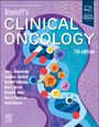 "Abeloff's Clinical Oncology, 7th edition". Autoren: John E. Niederhuber, Challice L. Bonifant, Ronald P. DeMatteo. Illustration zeigt medizinische Symbole und Laborgeräte.