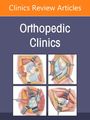 Text: "Clinics Review Articles", "Orthopedic Clinics". 
Illustration: Vier medizinische Darstellungen von Gelenkoperationen.