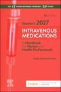 „Intravenous Medications 2027“. Ein rotes Cover mit einem Abbildung eines Infusionsschlauchs.