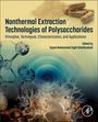Nonthermal Extraction Technologies of Polysaccharides, Buch