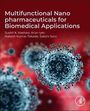 Cover mit Titel "Multifunctional Nanopharmaceuticals for Biomedical Applications" und Bild von Virenstrukturen.
