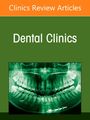 „Clinics Review Articles“ oben, „Dental Clinics“ in der Mitte. Darunter ist ein grünliches Röntgenbild eines Gebisses.