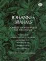 Johannes Brahms: Comp Shorter Works For Solo Pi, Buch