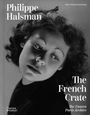 „Philippe Halsman“, „Oliver Halsman Rosenberg“, „The French Crate“, „The Unseen Paris Archive“. Schwarz-weiß Porträt einer Frau.