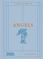 Text: "A Field Guide to Angels", "Thames & Hudson", "David Goodman". Illustration: Engel mit Buch. Hellblaue Buchdecke.