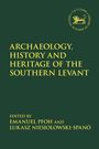 Titel: "Archaeology, History and Heritage of the Southern Levant". Herausgeber: Emanuel Pfoh, Lukasz Niesiolowski-Spanò. Oben ein Logo mit Löwen.
