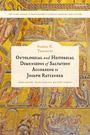 Buchtitel: "Ontological and Historical Dimensions of Salvation According to Joseph Ratzinger" von Isabel C. Troconis. Hintergrund: Mosaik.