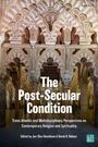 "The Post-Secular Condition" steht in Weiß vor reich verzierten Bögen einer architektonischen Innenansicht.