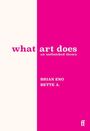 Brian Eno: What Art Does, Buch