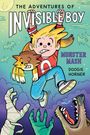 "The Adventures of Invisible Boy: Monster Mash" von Doogie Horner. Junge hebt eine Katze, umgeben von Monstern.