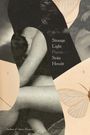 "Strange Light: Poems" von Seán Hewitt. Collage-Stil mit Armen und Flügeln. Softes, monochromes Design.