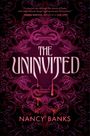 "The Uninvited" von Nancy Banks, Ornament mit violett-roter Verzierung und blutähnlichen Tropfen.