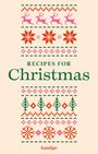 "RECIPES FOR CHRISTMAS" und "COVER TO BE REVEALED" auf gelbem Hintergrund, darunter "hamlyn".