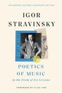 Igor Stravinsky: Poetics of Music in the Form of Six Lessons, Buch