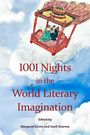 "1001 Nights in the World Literary Imagination", bearbeitet von Margaret Litvin und Sunil Sharma. Illustration eines fliegenden Teppichs.