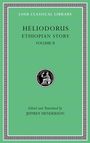 „LOEB CLASSICAL LIBRARY. Heliodorus Ethiopian Story Volume II. Edited and Translated by Jeffrey Henderson.“ Grünes Cover, mittiges Emblem.