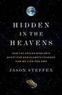 "Hidden in the Heavens" von Jason Steffen, über die Kepler-Mission. Oben die Erde, unten ein Teleskop im Sternenhintergrund.