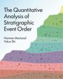 Text: "The Quantitative Analysis of Stratigraphic Event Order", "Norman MacLeod", "Yukun Shi". 

Illustration: Bunte, wellenförmige Schichtungen mit Symbolen.
