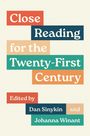 Dan Sinykin: Close Reading for the Twenty-First Century, Buch