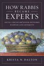 "How Rabbis Became Experts" und "Krista N. Dalton". Illustration von Feigen in einem Korb auf antikem Hintergrund.