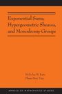 Nicholas M Katz: Exponential Sums, Hypergeometric Sheaves, and Monodromy Groups, Buch