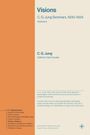 Visions: C. G. Jung Seminars, 1930–1934, Volume 2, C. G. Jung, Edited by Claire Douglas. Orange-Bereich links mit Liste.
