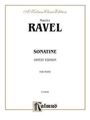 Maurice Ravel: Sonatina, Buch