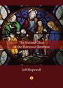 "The Stained Glass of the Horwood Brothers" von Jeff Hopewell. Eine farbenfrohe Glasmalerei mit religiöser Szene.