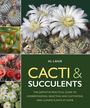 Text: "AL LAIUS CACTI & SUCCULENTS". Verschiedene Kakteenarten mit Blüten, überwiegend in Weiß und Rot, auf grünem Hintergrund.